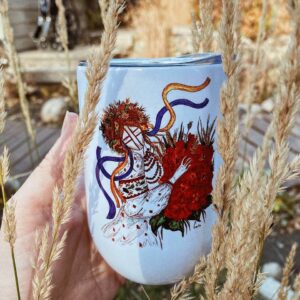 "motanka" Vacuum Insulated Coffee Mugs. You can choose the shape and volume