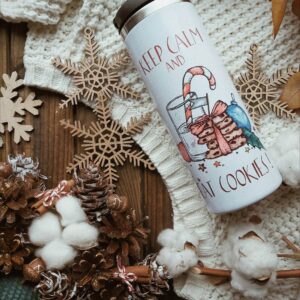 "cookies" Vacuum Insulated Coffee Mugs. You can choose the shape and volume