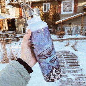 "whale" Thermos Bottle. You can choose the shape and volume