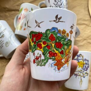 "Ukraine"  Сeramic Mugs. You can choose the shape and volume