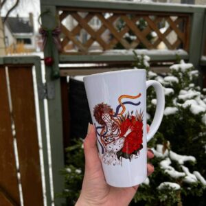 "Motanka"  Сeramic Mugs. You can choose the shape and volume