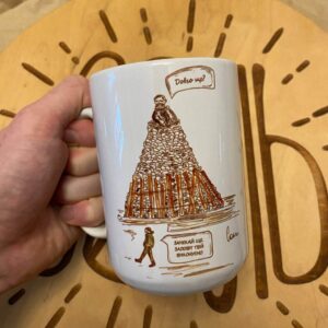 "Kharkiv"  Сeramic Mugs. You can choose the shape and volume