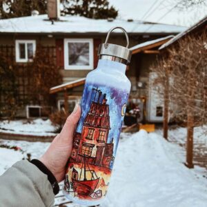 ” lighthouse” Thermos Bottle. You can choose the shape and volume