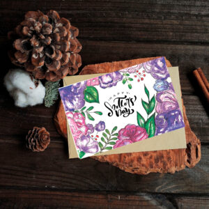 .Postcard "Happy mother's day"