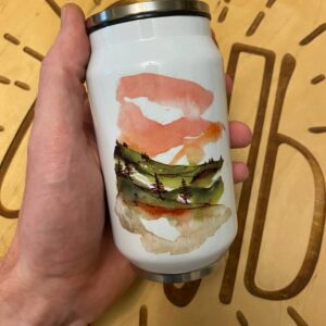 " sunrise in the mountains" Vacuum Insulated Coffee Mugs. You can choose the shape and volume