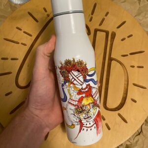 “Motanka house” Thermos Bottle. You can choose the shape and volume