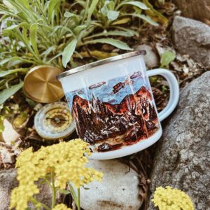 Camping mug " Hogwarts"