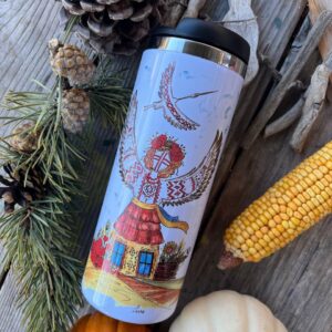 "storks" Vacuum Insulated Coffee Mugs. You can choose the shape and volume