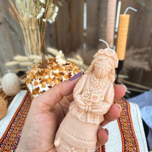 Candle "Spring Doll Motanka"