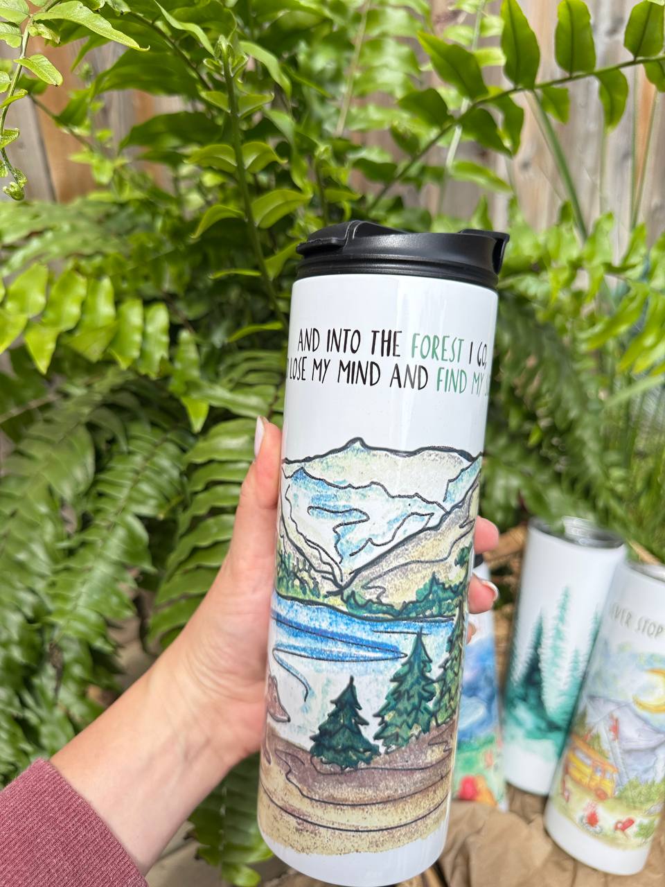 "BC" Vacuum Insulated Coffee Mugs. You can choose the shape and volume - Image 6
