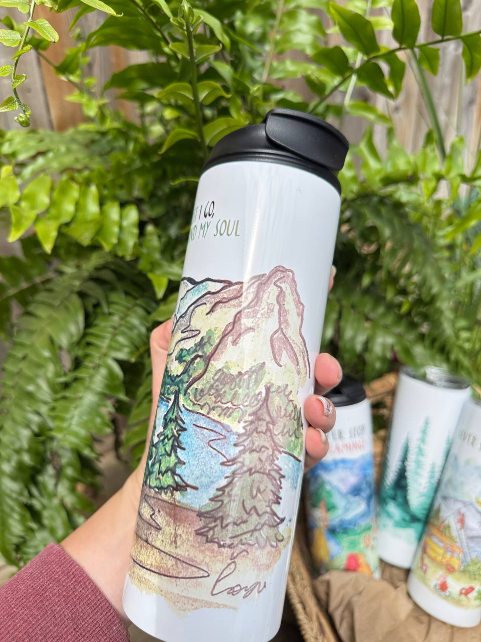 "BC" Vacuum Insulated Coffee Mugs. You can choose the shape and volume - Image 5